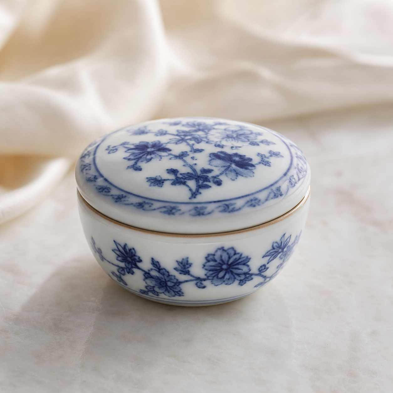 Caja Porcelana Oriental